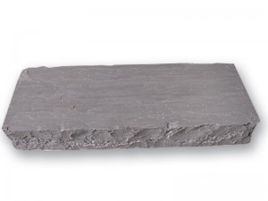 Sandstein-Blockstufe Kandla Grey