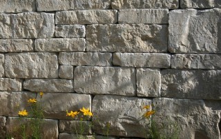 Mauersteine aus Muschelkalk von Stolz aus Bühl