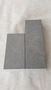 Palisade Granit Anthrazit günstig kaufen geflammt und gebürstet